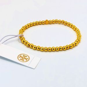 NEW Tory Burch Beaded Stretch Bracelet
